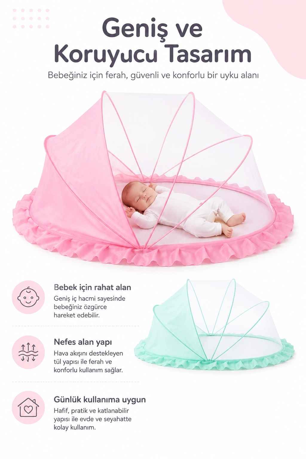 Sineklerden uzak huzurlu uykular